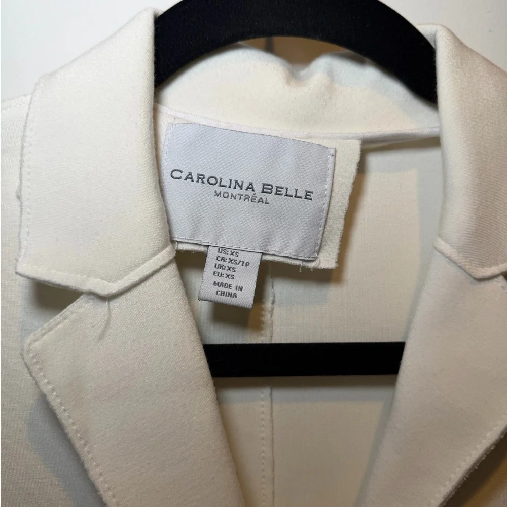 Carolina‎ Belle Montreal White Blazer Jacket